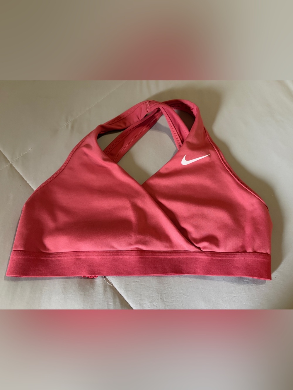 Nike Women’s Coral Racerback- Pink Red.